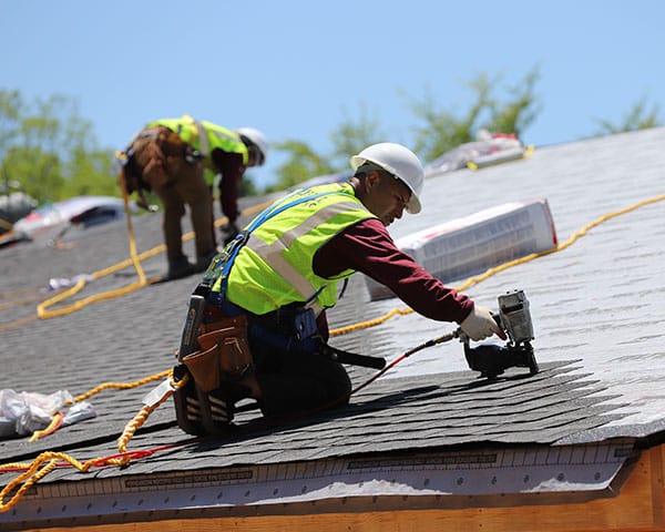 Roof replacement installation on a Palm Bay FL home